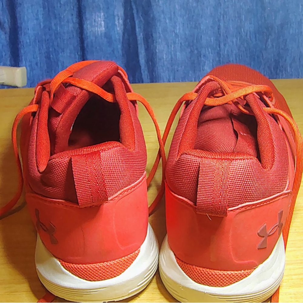 Under Armour Red Athletic Shoes